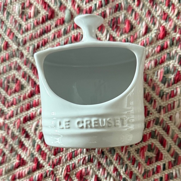 Le Creuset Other - Le Creuset Classic White Salt Keeper Stoneware Crock